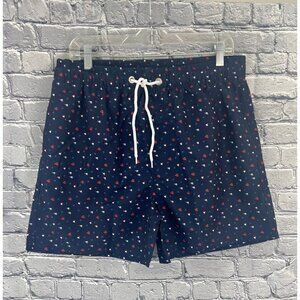 Silkworld Men's Swim Trunks Swimsuit Size M Sailboats